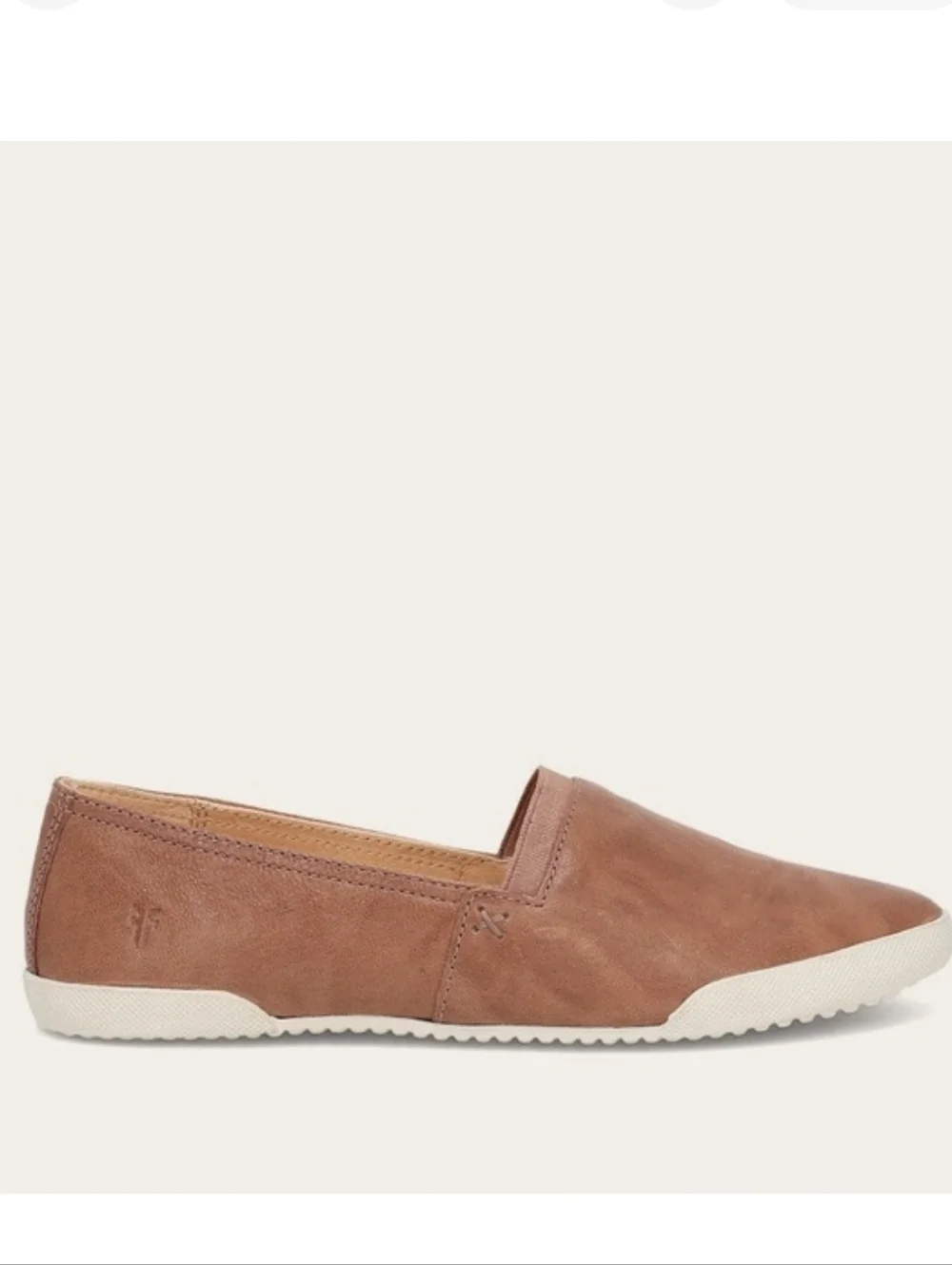 Frye Melanie Slip-On Leather Sneakers